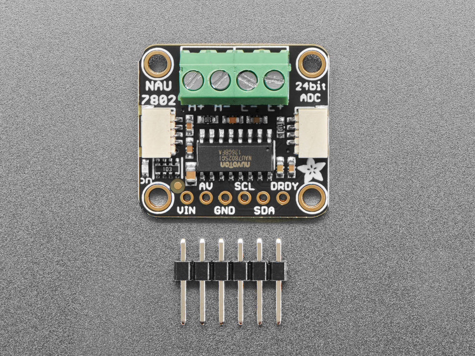 Adafruit NAU7802 24-Bit A/D-Wandler, ADC, STEMMA QT / Qwiic, 4538