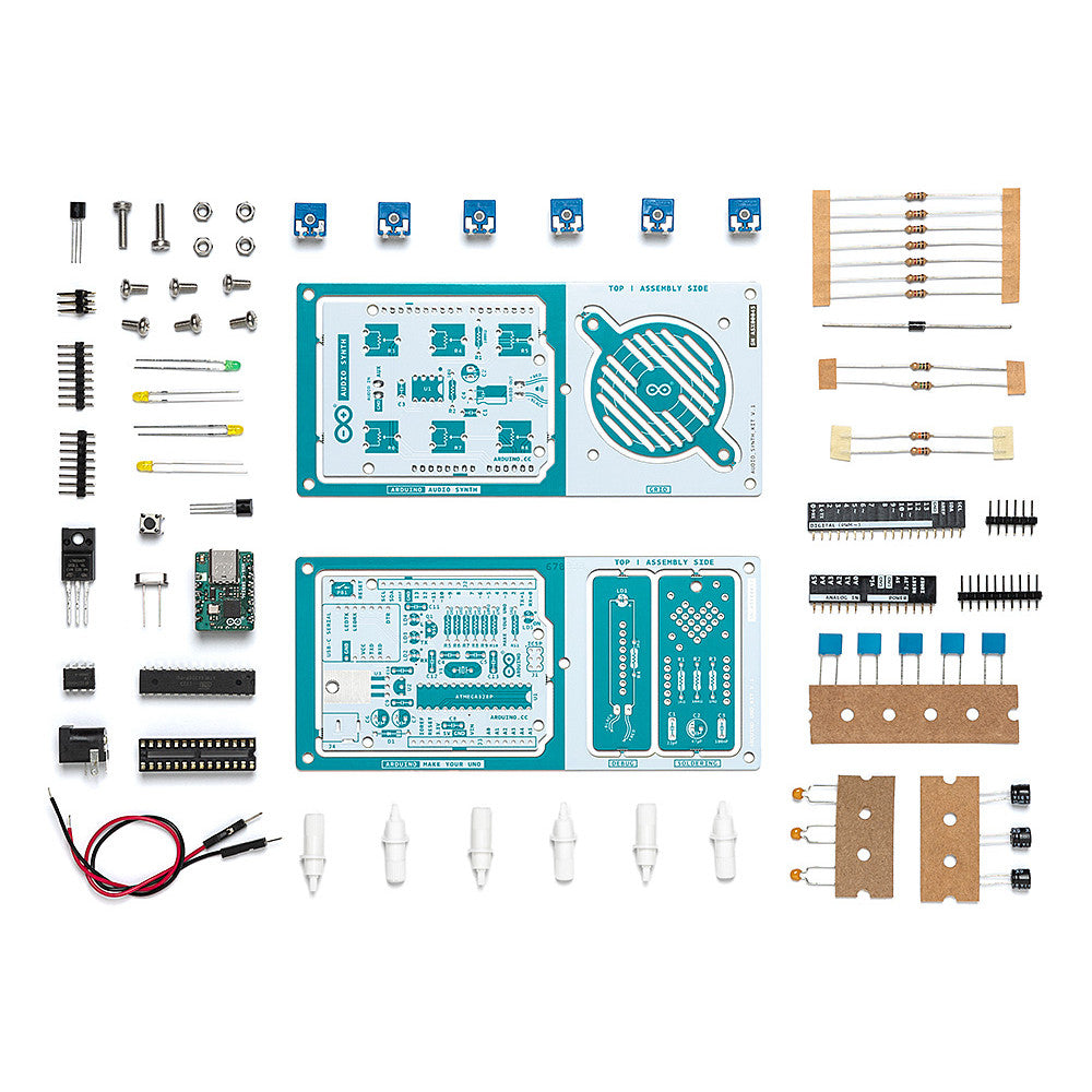 Arduino Make Your UNO Kit, Soldering Kit with Synthesizer