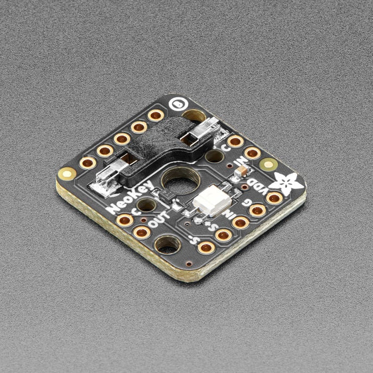 Adafruit NeoKey Socket Breakout for Mechanical Key Switches with NeoPixel, For MX Compatible Switches, 4978