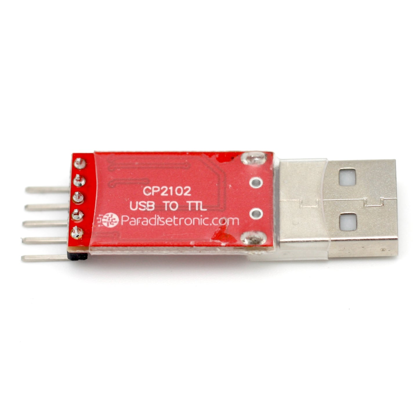 USB to TTL, UART Converter Adapter, Serial Connector with CP2102 and Wires