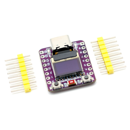 ESP32-C3 Entwicklungsboard mit 0,42″ OLED-Display, WLAN, Bluetooth LE, USB-C