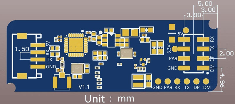 LD1020 Motion Sensor Module | Ultra-Low-Power Radar Presence Detector for Smart Home & Lighting | Adjustable Range & Ambient Light Detection | Ideal for Concealed Installation