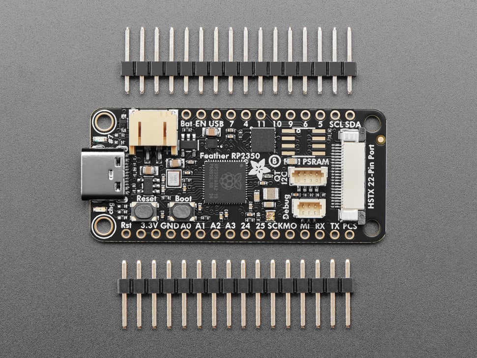 Adafruit Feather RP2350 mit HSTX Port, 6000