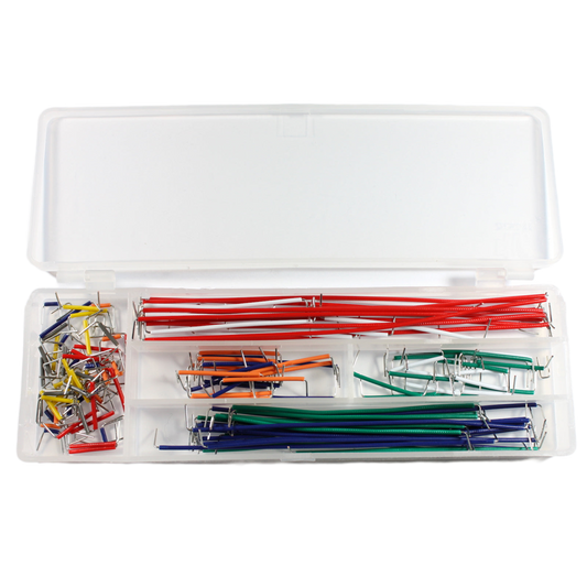 140-teiliges Drahtbrücken-Set in Sortierbox
