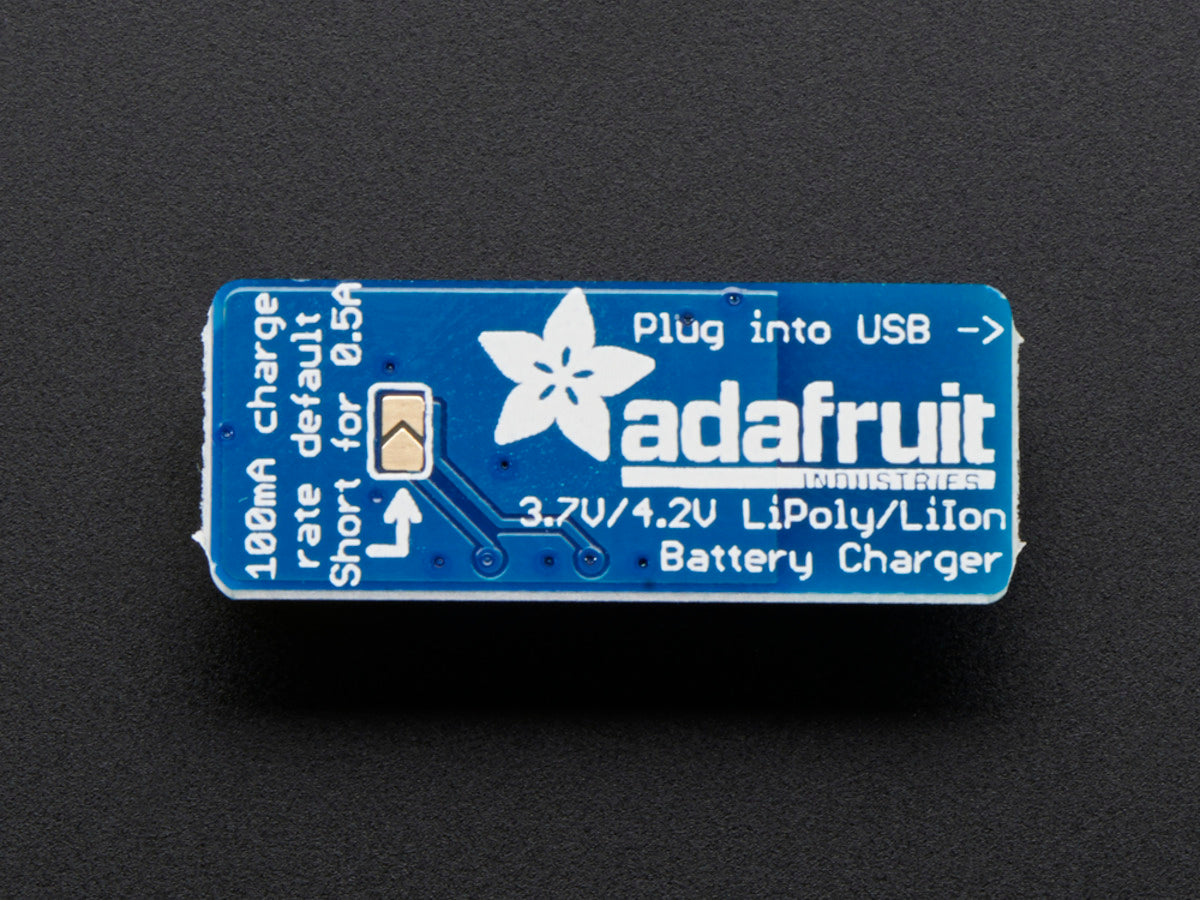 Adafruit Micro Lipo, USB LiIon/LiPoly Lademodul, V1, 1304