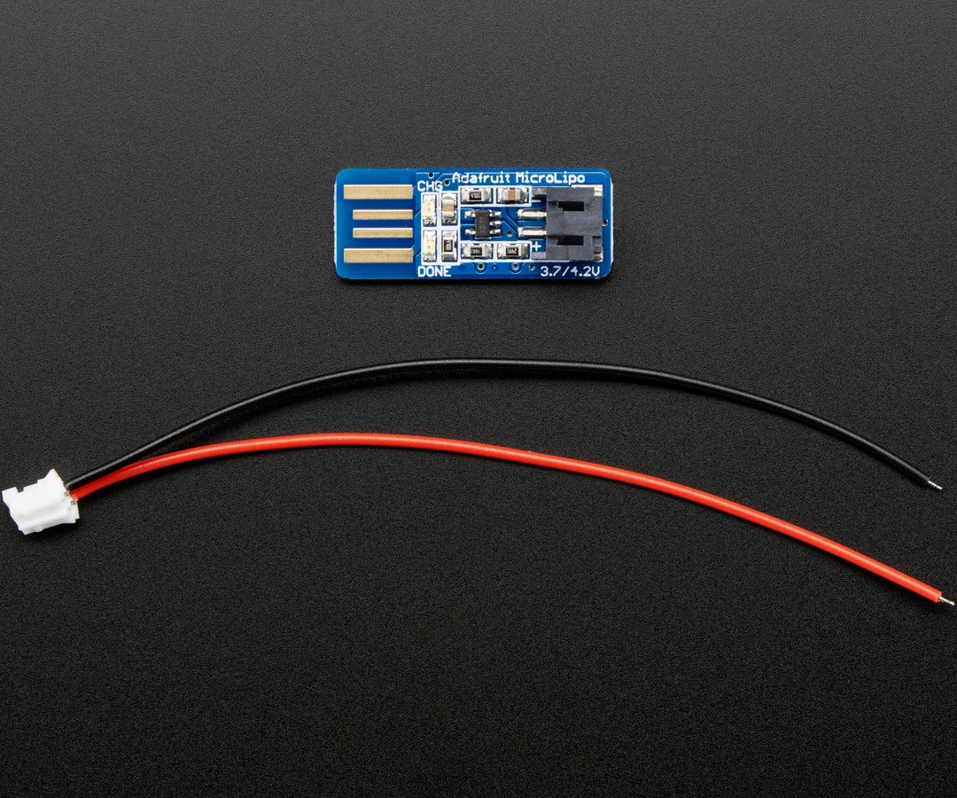 Adafruit Micro Lipo, USB LiIon/LiPoly charger, v1