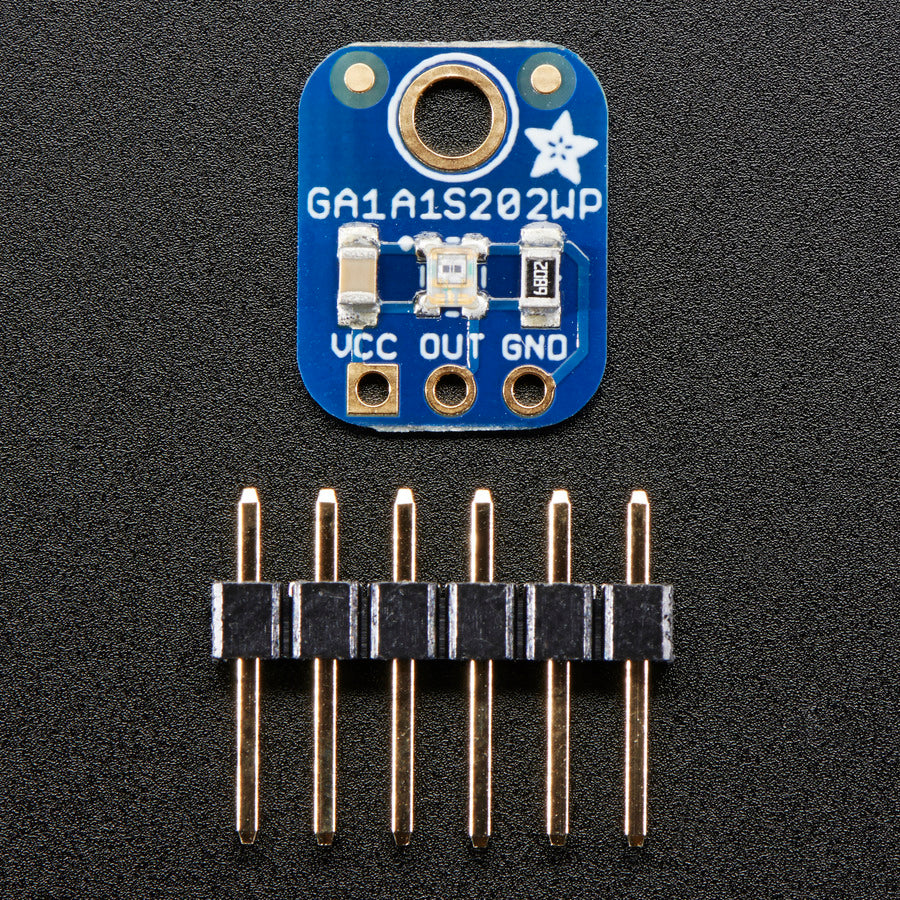 Adafruit GA1A12S202 Log-scale Analog Light Sensor | Paradisetronic.com