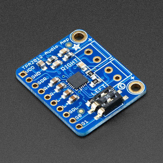 Adafruit Stereo 2.1W Class D Audio Amplifier, TPA2012