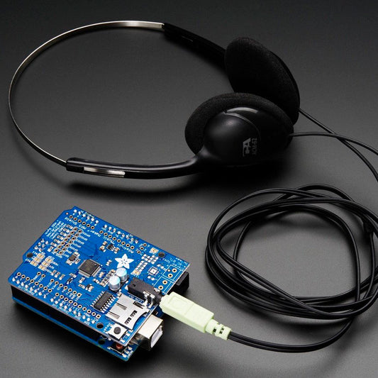 Adafruit Music Maker MP3 Shield für Arduino, MP3, OGG, WAV, 1790