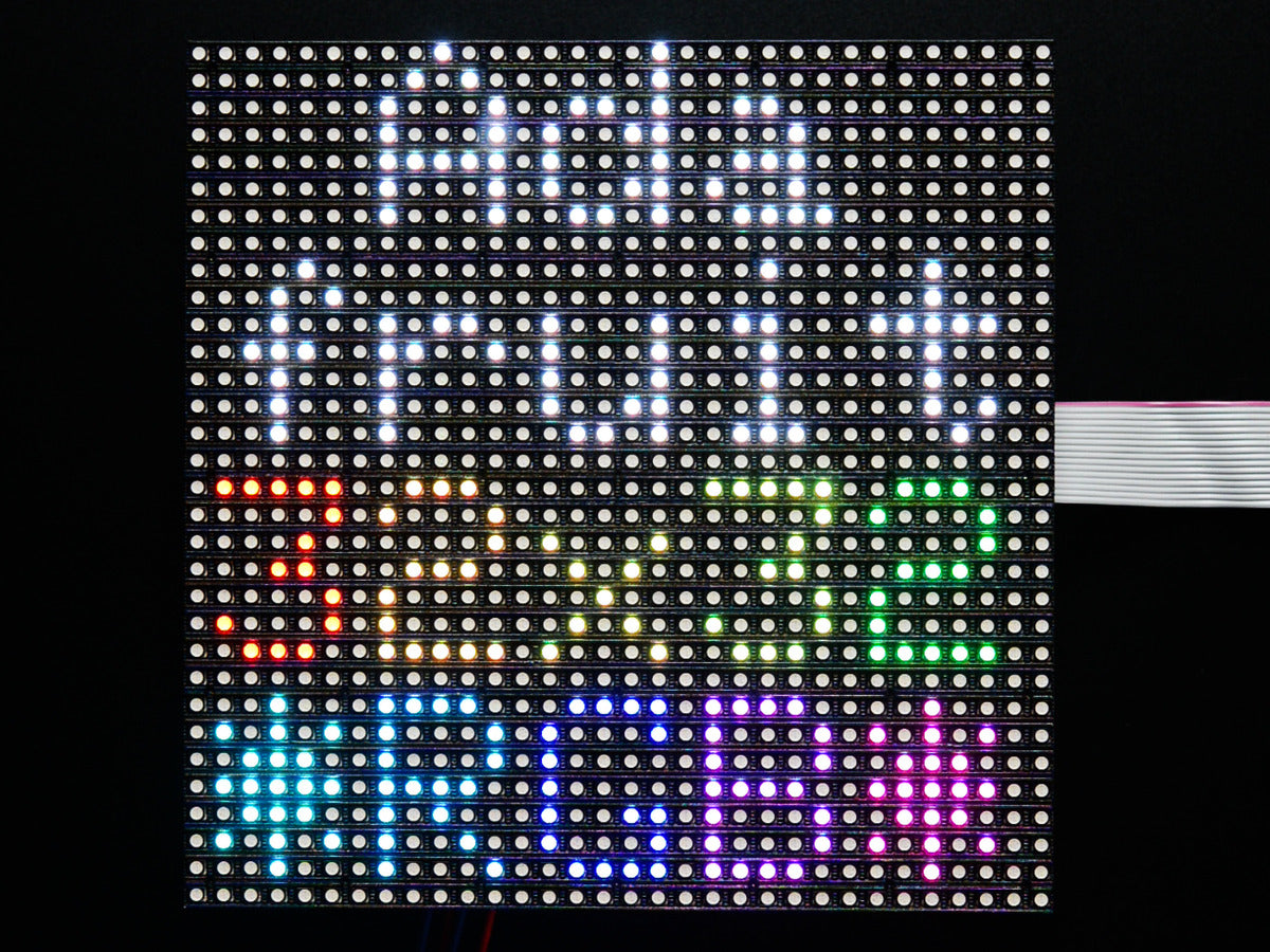 Adafruit 32x32 RGB LED Matrix Panel, 5 mm Rastermaß, 2026
