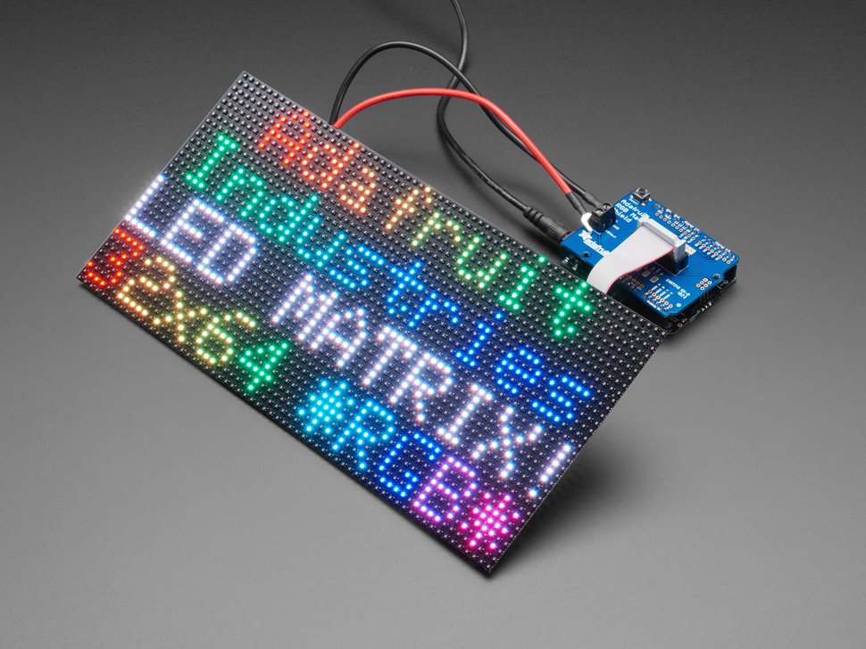 Adafruit RGB Matrix Shield für Arduino, 2601