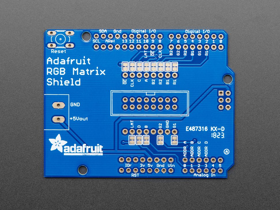 Adafruit RGB Matrix Shield für Arduino, 2601