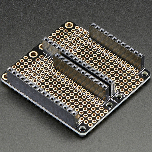 Adafruit FeatherWing Doubler, Prototyping Add-on, 2890