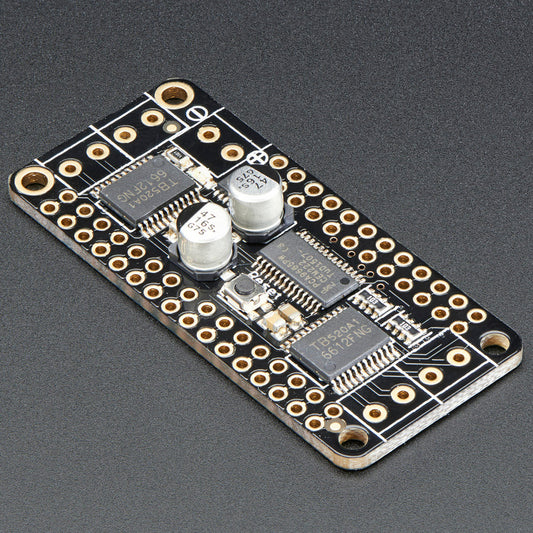 Adafruit DC Motor + Stepper FeatherWing Add-on für alle Feather Boards, 2927