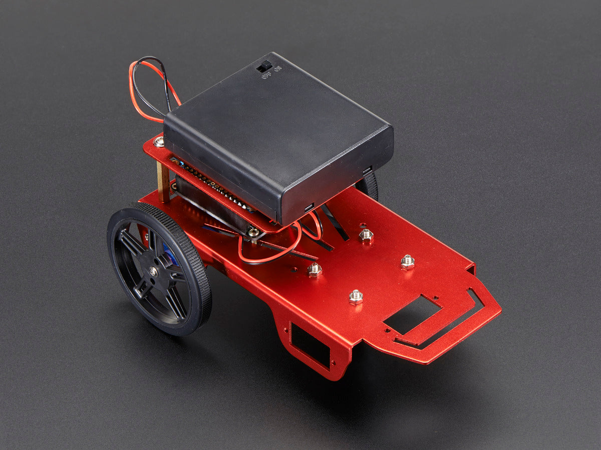 Adafruit Mini Roboter Rover Chassis Kit mit 2 Motoren, 2939