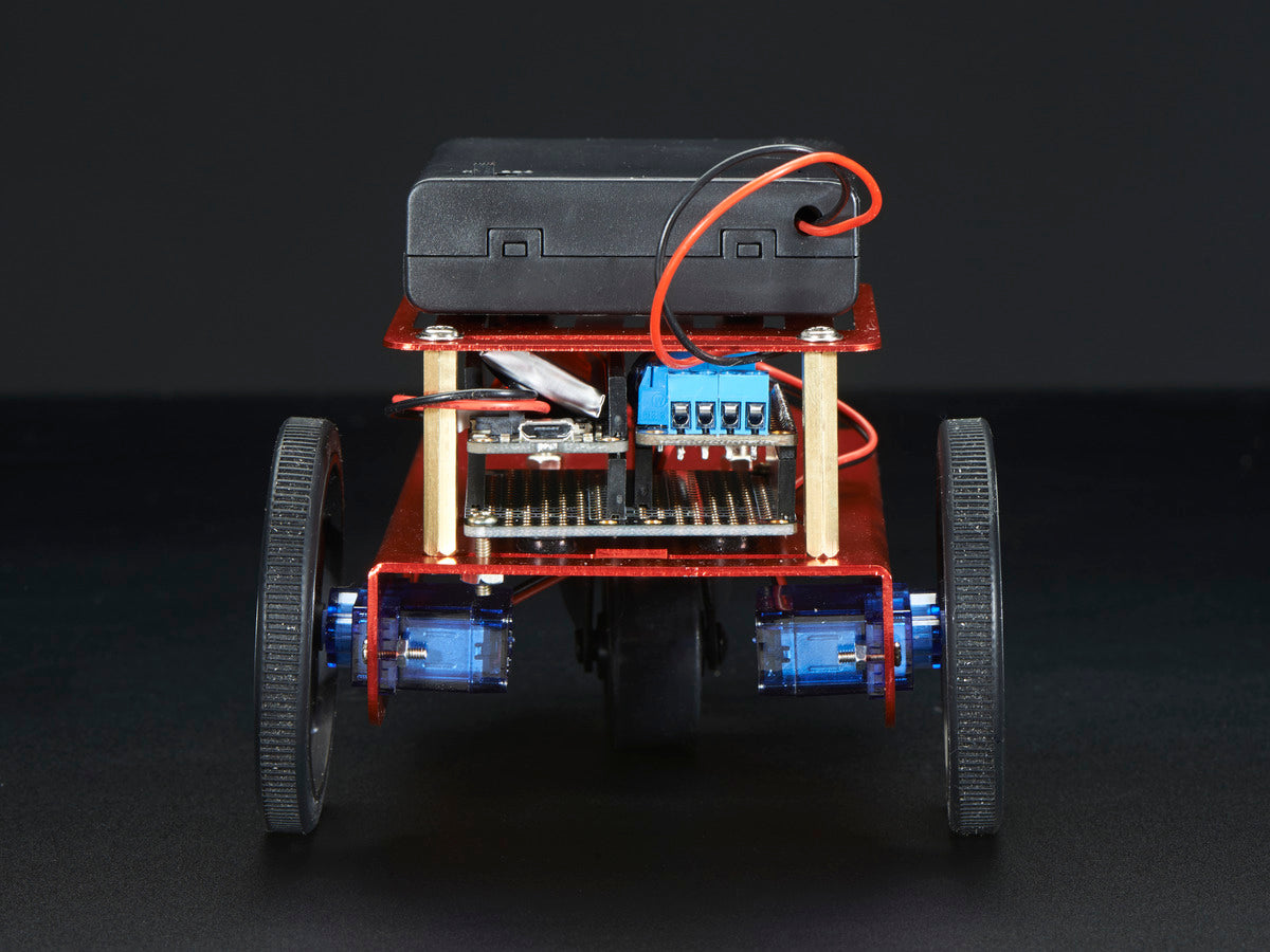 Adafruit Mini Robot Rover Chassis Kit, 2WD with DC Motors