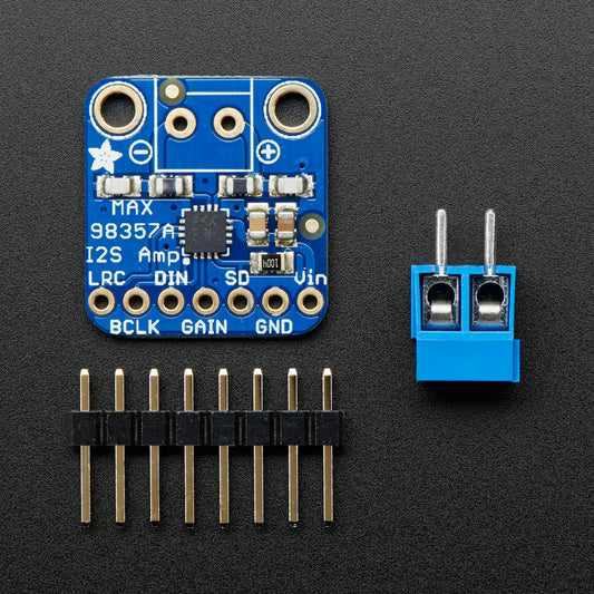 Adafruit I2S 3W Class D Amplifier Breakout, MAX98357A