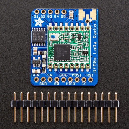 Adafruit RFM95W LoRa Radio Transceiver Breakout, 868 or 915 MHz, RadioFruit