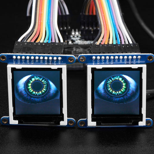 Adafruit Animated Eyes Bonnet for Raspberry Pi Mini Kit, Without Displays