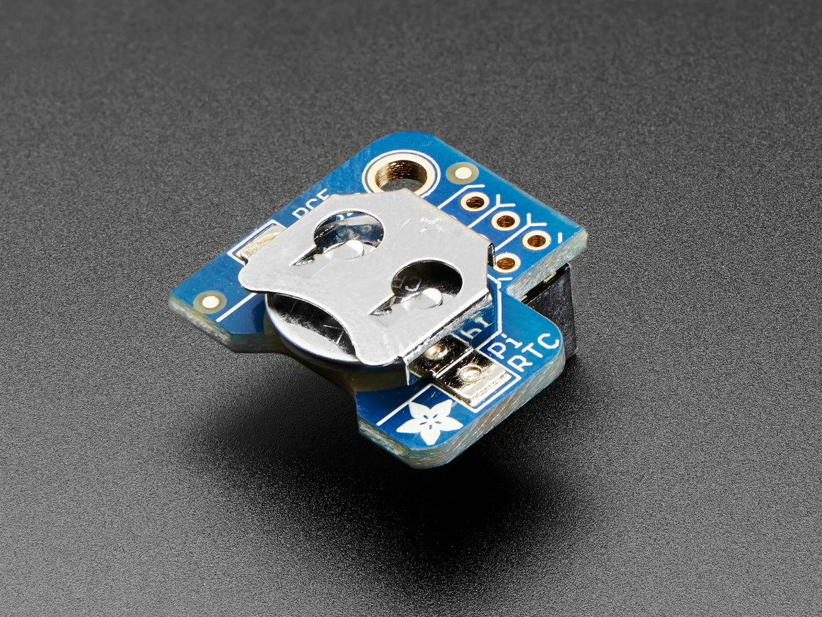 Adafruit PiRTC, PCF8523 Real Time Clock for Raspberry Pi
