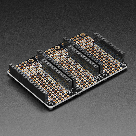 Adafruit FeatherWing Tripler, Prototyping Add-on, 3417