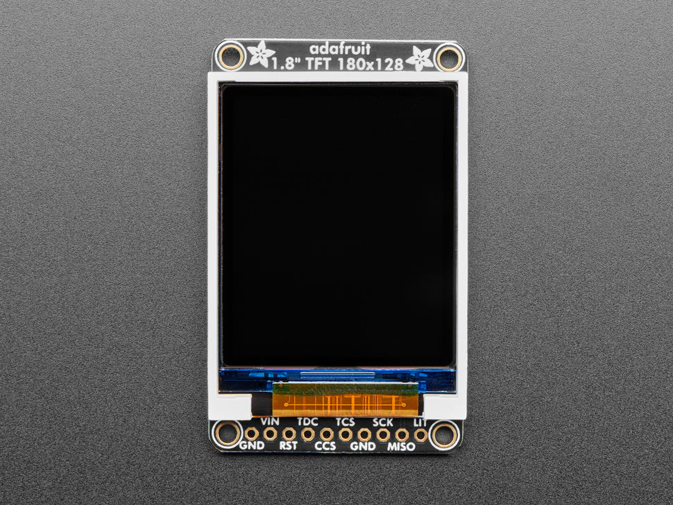 Adafruit 1,8" Farb-TFT LCD, Display mit MicroSD-Kartenslot, ST7735R, 358