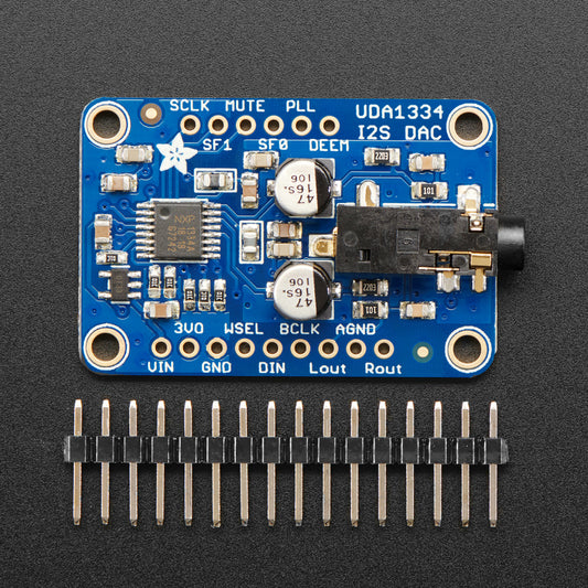 Adafruit I2S Stereo Decoder, UDA1334A Breakout