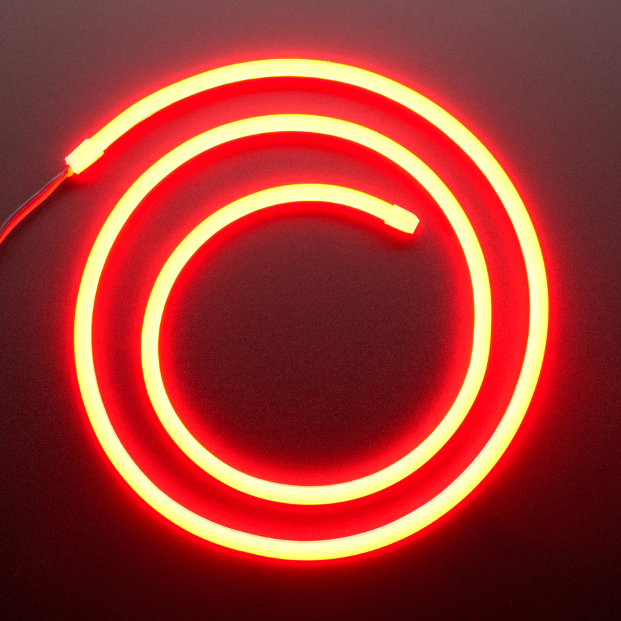 Adafruit LED-Neon-Leiste, Flex Strip mit Silikonmantel, 1m, rot, 3860