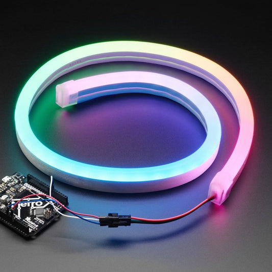 Adafruit NeoPixel RGB-LED-Neon-Leiste, Flex Strip mit Silikonmantel, 1m, 3869