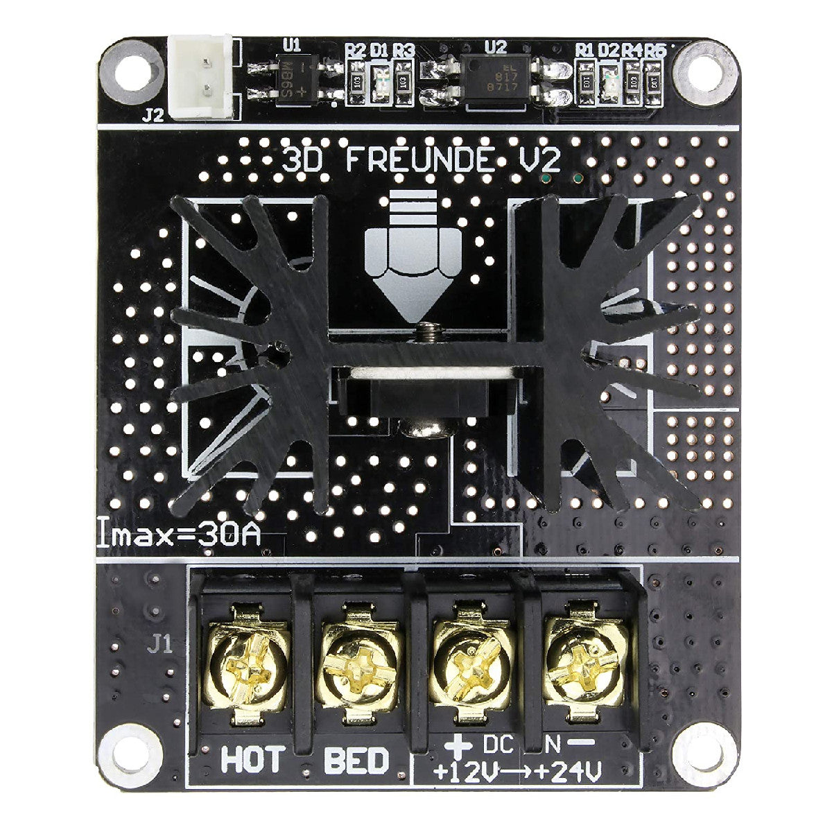 3D FREUNDE Upgraded MOSFET V2 to Relieve the Mainboard, Safe Operation of Heatbed or Hotend
