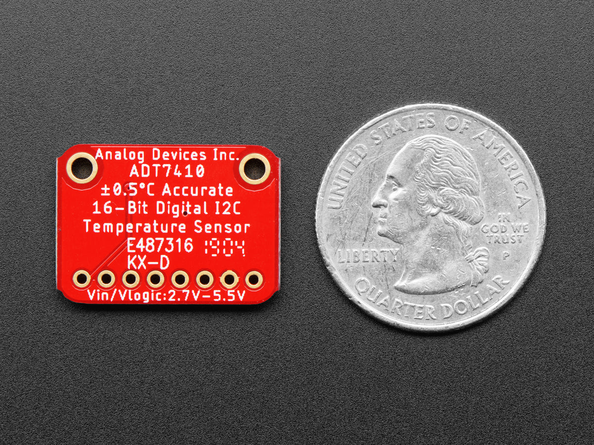 Adafruit ADT7410 High Accuracy I2C Temperature Sensor Breakout Board