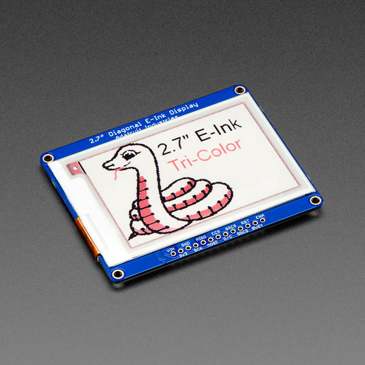 Adafruit 2,7" eInk / ePaper Display mit SRAM, 3-farbig, 4098