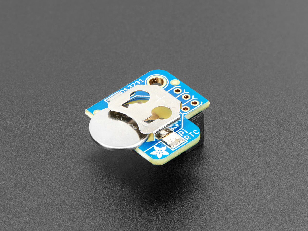 Adafruit PiRTC, Precise DS3231 Real Time Clock for Raspberry Pi