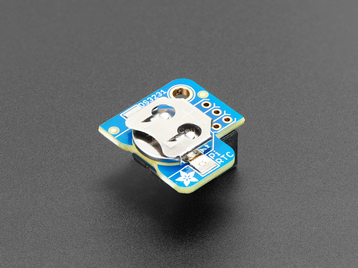 Adafruit PiRTC, DS3231 Präzisions-Echtzeituhr, RTC für Raspberry Pi, 4282