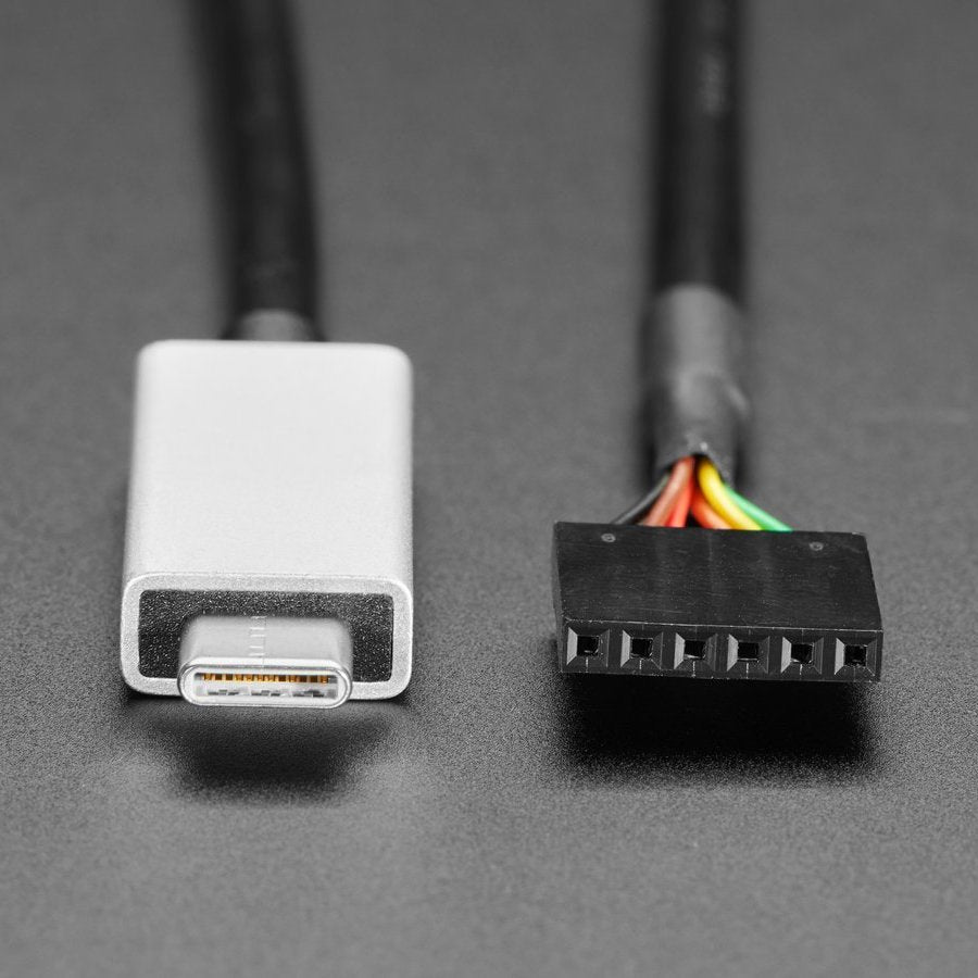 Adafruit FTDI Serial TTL-232 USB-C Kabel, 3V, 4331