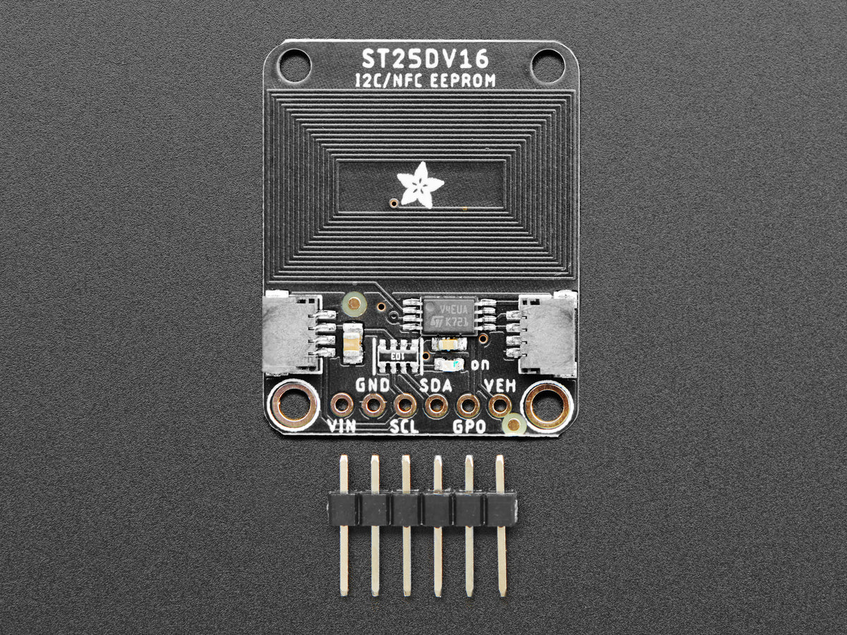 Adafruit ST25DV16K I2C RFID EEPROM Breakout, STEMMA QT / Qwiic, 4701