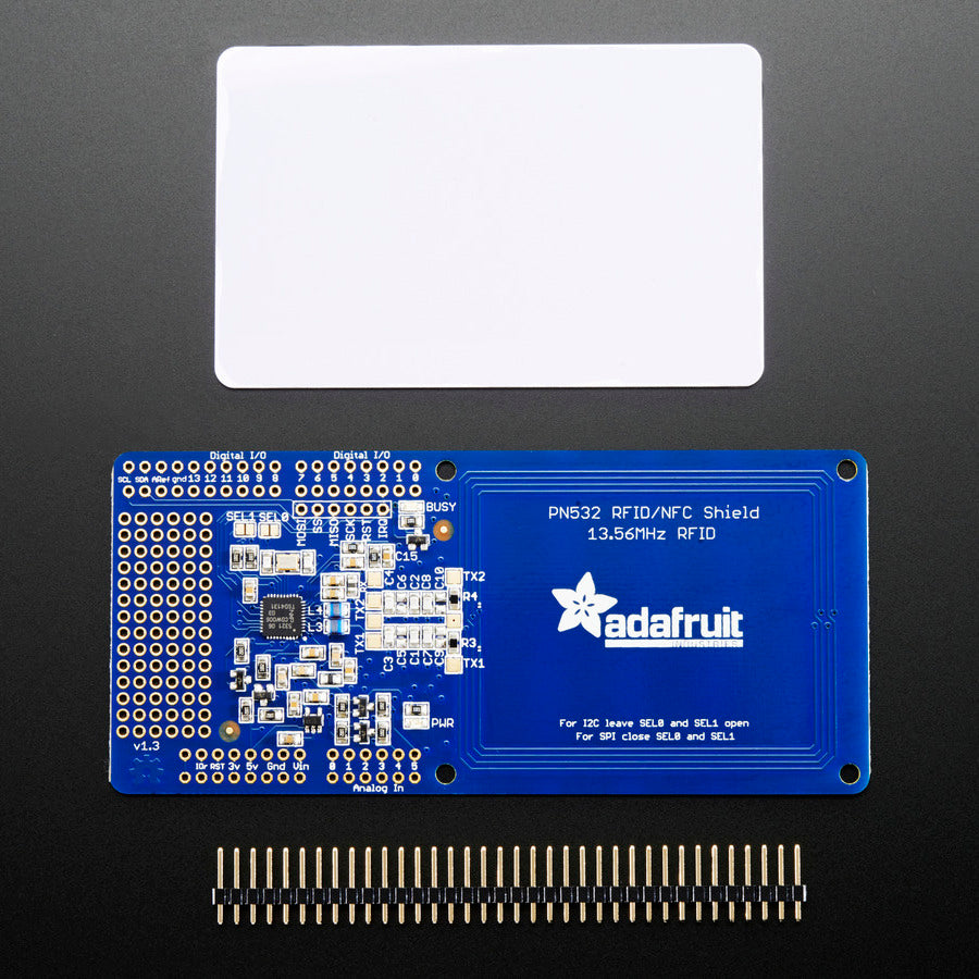 Adafruit PN532 NFC/RFID Controller Shield für Arduino + Extras, 789