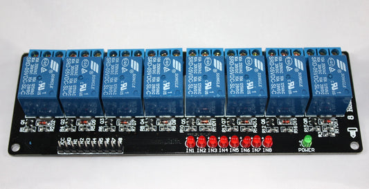 8-Kanal-Relais-Modul mit 9 LEDs, 5V