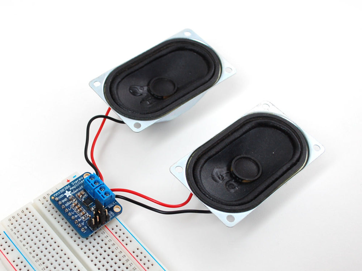 Adafruit Stereo 3,7W Class D Audio-Verstärker, MAX98306, 987