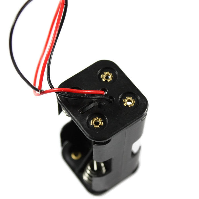 Batteriehalterung für 4x AA/Mignon mit Anschlussleitung