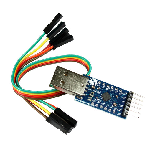 UART-Wandler-Adapter, 2Mbit Baudrate, 3,3V/5V, serielle Schnittstelle mit CP2104 und Anschlussleitung