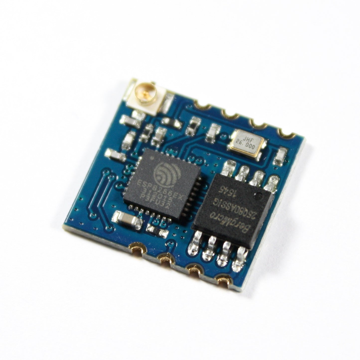 ESP-02 WiFi Module with ESP8266 and Antenna Connector, UART, SPI