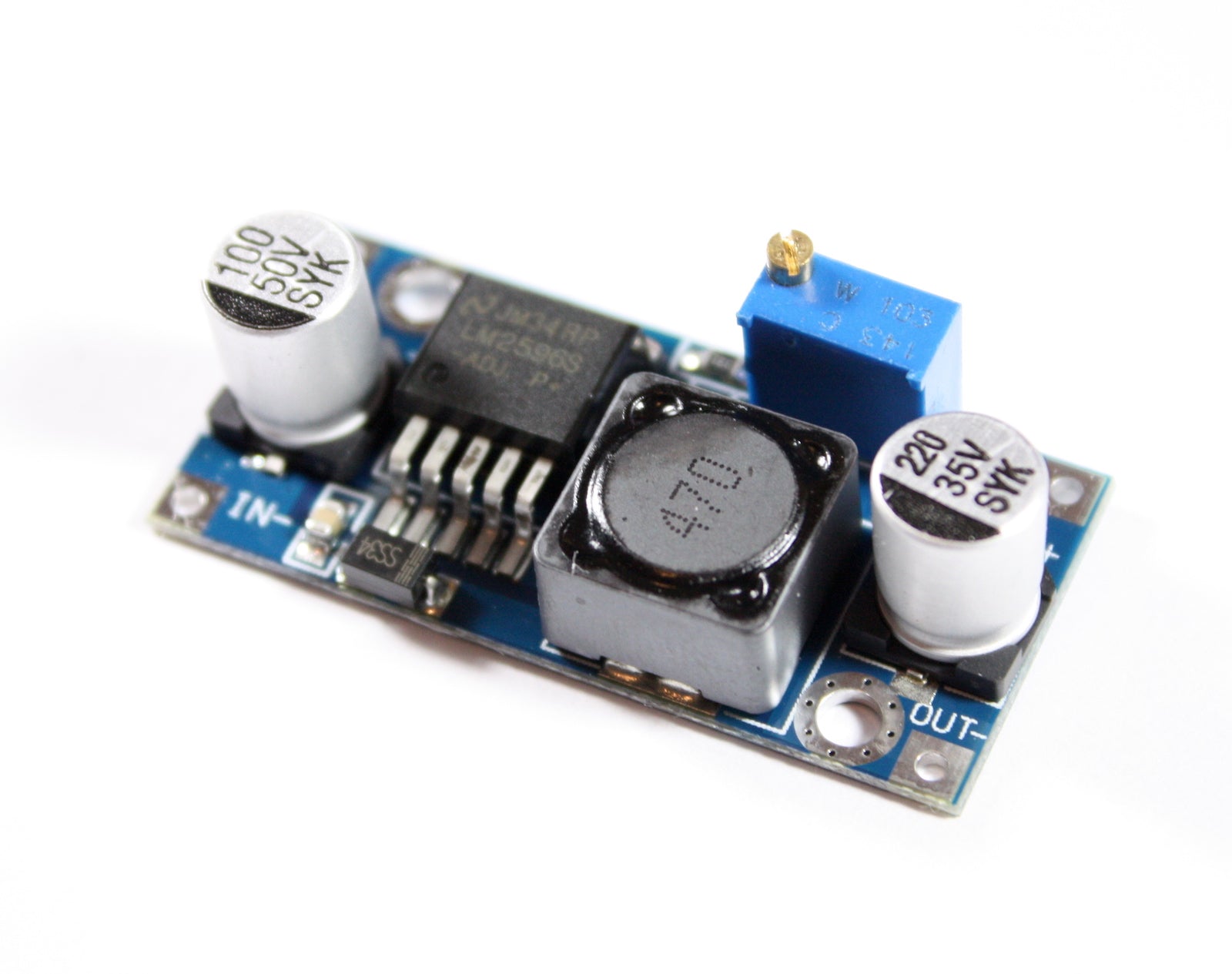 LM2596 DC/DC-Wandler, Step-Down Modul | Paradisetronic.com