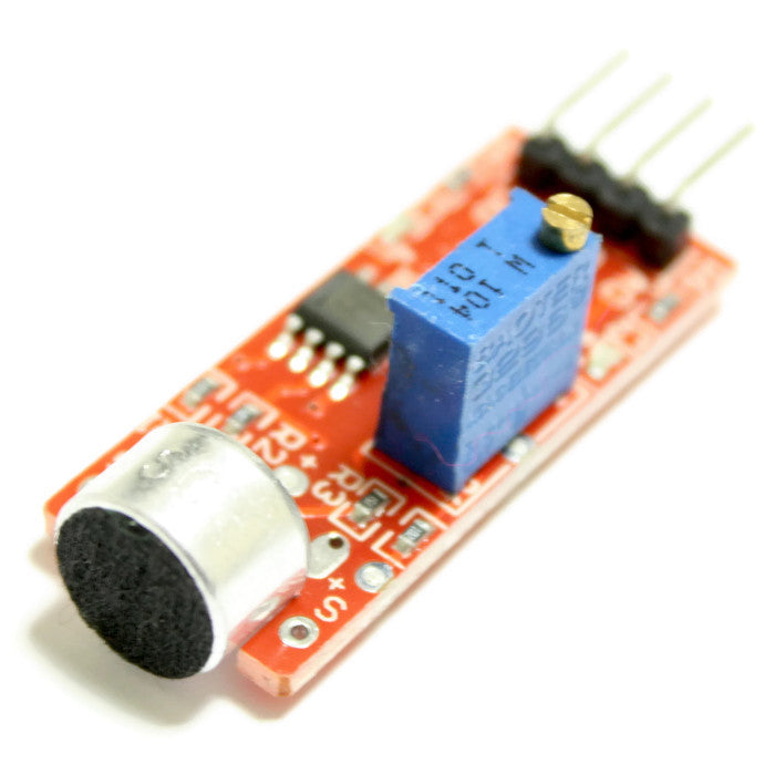 Microphone Sensor Module, Sound Detection with analog and digital Output