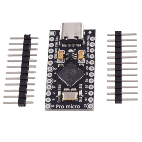 Pro Micro Module with ATmega32U4, 5V, 16MHz, Arduino compatible