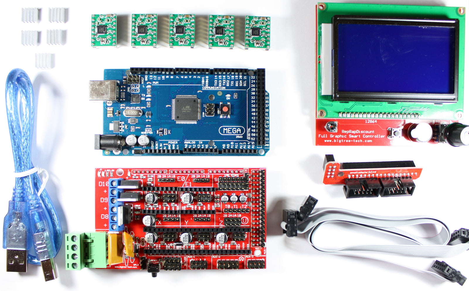 RAMPS 1.4 Kit for RepRap 3D Printer | Paradisetronic.com