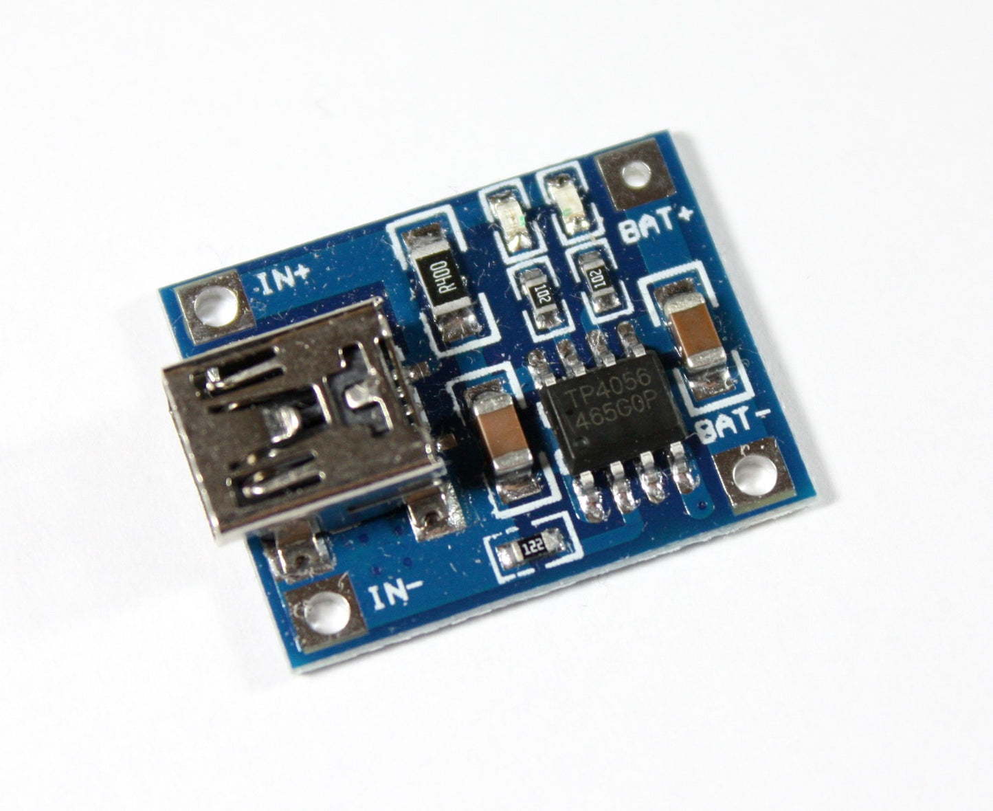 Li-Ion Lademodul TP4056, 1A, Mini-USB