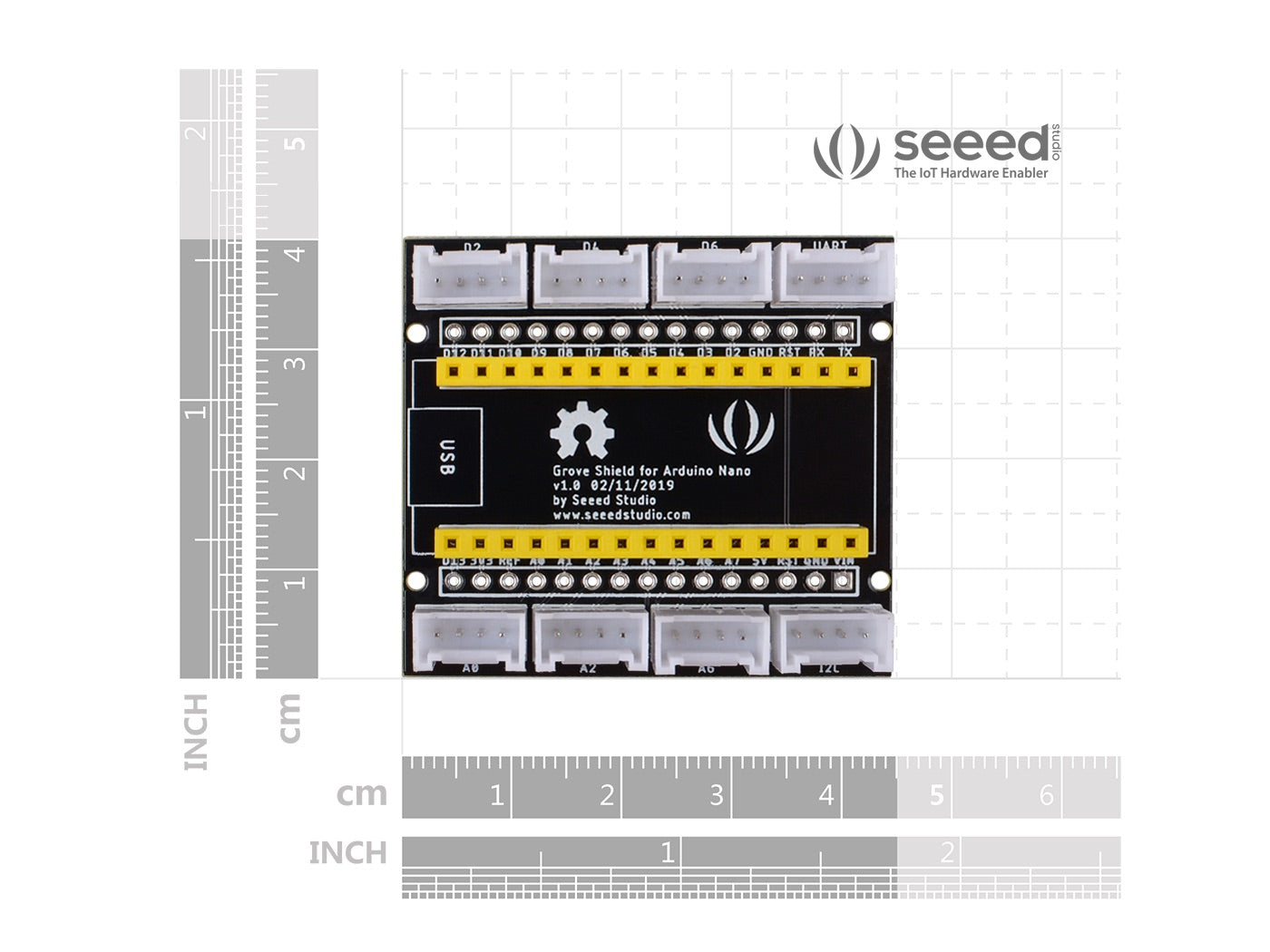 Seeed Studio Grove Shield für Arduino Nano